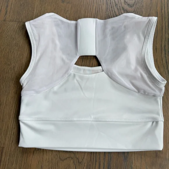 White Sports Bra - Picture 2 of 7